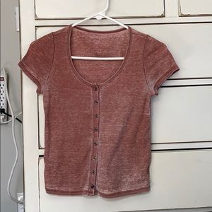 American Eagle button up shirt